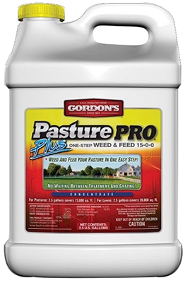 Pasture Pro Plus One-Step Weed & Feed, 15-0-0 Formula, 2.5-Gal. Concentrate