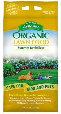 Organic Lawn Food, Summer Application 3, 5,000-Sq. Ft. Coverage
