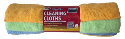 Microfiber Cloths, 6-Pk. Of 12 x16-In. Towels