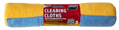 Microfiber Cloth Towels, 3-Pk.