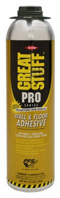 Pro Floor & Wall Adhesive Foam, 26.5-oz.