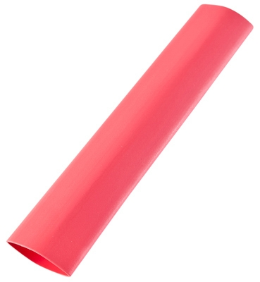 Heat Shrink Tubing, 3/8-3/16 x 4-In., Red, Must Purchase in Quantities of 5