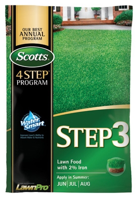 Lawn Pro Step 3 Lawn Fertilizer, 32-0-4, Covers 15,000 Sq. Ft.