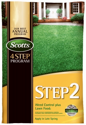 Lawn Pro Step 2 Lawn Fertilizer + Weed Control, 28-0-3, Covers 15,000-Sq. Ft.