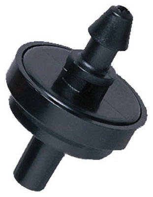 Pressure-Compensating Irrigation Dripper, 1-GPH, 10-Pk.