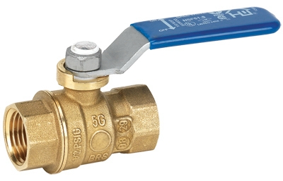 Full Port Ball Valve, Lead Free, Forged Brass, 3/8-In. FPT