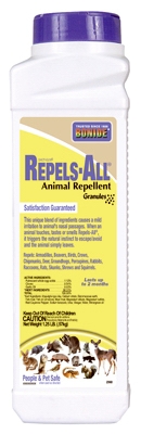 Repels-All Animal Repellant, Granules, 1.25-Lbs.