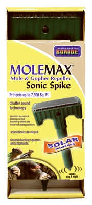 Molemax Sonic Spike, Solar-Powered
