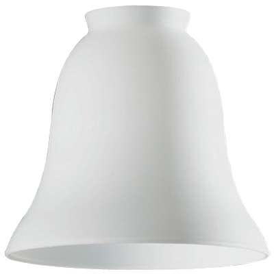 White Opal Glass Ceiling Fan Light Shades, Must Purchase in Quantities of 6