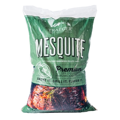 Mesquite BBQ Pellets, 100% Hardwood, 20-Lb.