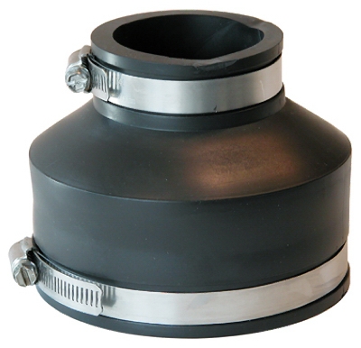 Sewer Drain Repair Coupling, 4 x 1-/2-Inch