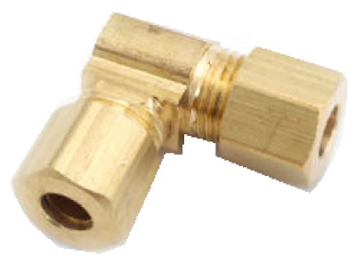 5/16-Inch Brass 90 Degree Compression Elbow