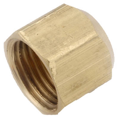1/4-Inch Brass Flare Cap