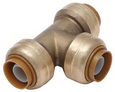 1/2-In. Pipe Tee, Lead-Free