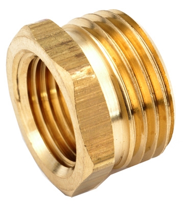 3/4-Inch Male Garden Hose x 3/4-Inch Female Iron Pipe Brass Adapter