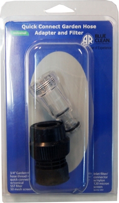 Garden Hose Quick Connect Adapter & Filter