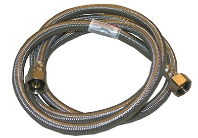 1/2 Iron Pipe Size x 1/2 Iron Pipe x 72-Inch Stainless-Steel Faucet Connector