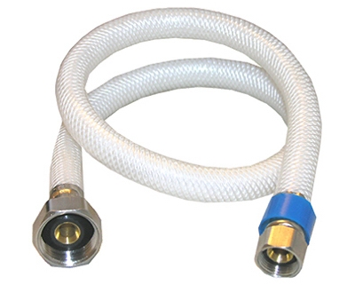 3/8 Compression x 1/2 Iron Pipe x 24-Inch Flexible Poly Faucet Connector