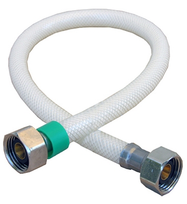 1/2 Iron Pipe Size x 1/2 Iron Pipe x 12-Inch Flexible Poly Faucet Connector