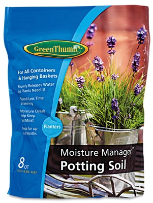 Moisture Manager Potting Soil, 8-Qt.