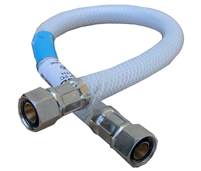 3/8 Compression x 3/8 Compression x 12-Inch Flexible Poly Appliance & Faucet Connector