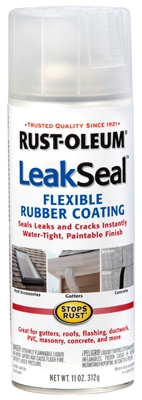 LeakSeal Spray Coating, Clear, 12-oz.