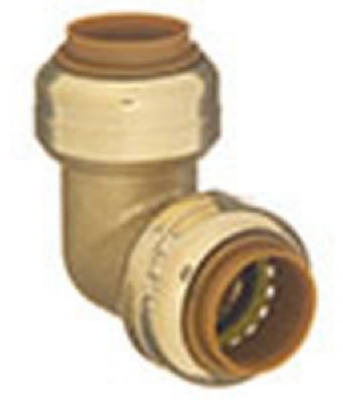 3/4-Inch Copper x 1/2-Inch Copper Push On Elbow