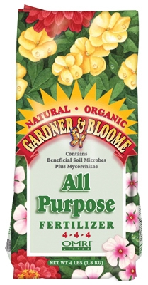All-Purpose Organic Fertilizer, 4-4-4, 4-Lbs.