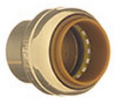Push-On Tube Cap With Pex Insert, 1/2-In.