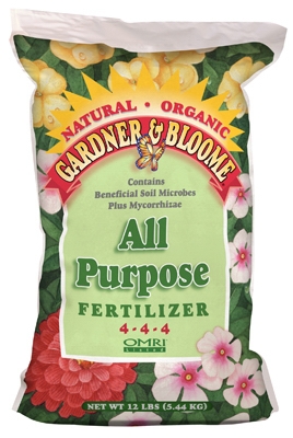 All-Purpose Organic Fertilizer, 4-4-4, 12-Lbs.