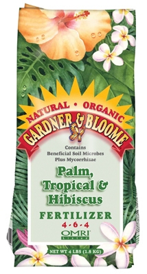 Palm & Tropical Fertilizer, 4-6-4, 4-Lbs.
