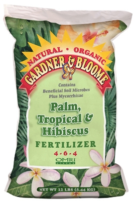 Palm & Tropical Fertilizer, 4-6-4, 12-Lbs.