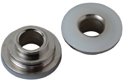 2-Pack Brass/Plastic 15/32-Inch Faucet Seat