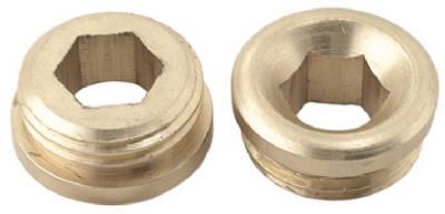 2-Pack 5/8-Inch x 18 Thread Brass Faucet Seat