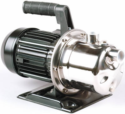 Portable Utility/Transfer Sprinkler Pump, 1-HP Motor, 10-GPM