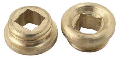 Union Brass 2-Pack 33/64-Inch x 18 Thread Brass Faucet Seat