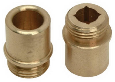 Central Brass 10-Pack 1/2-Inch x 24 Thread Brass Bibb Seat
