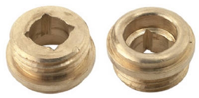 Sayco 10-Pack 1/2-Inch x 20 Thread Brass Seat