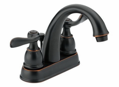 Windemere Lavatory Faucet, 2-Handle, Centerset, Bronze