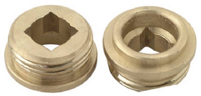 Sayco 10-Pack 5/8-Inch x 20 Thread Brass Seat