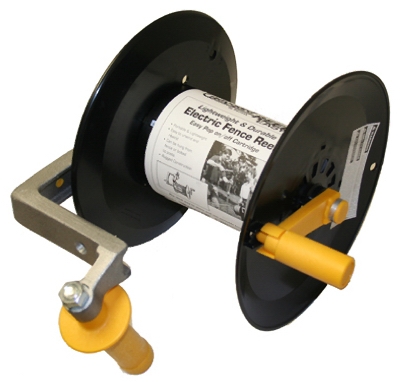 Reel Easy Spool System For Electric Fence Wire, Metal & Plastic