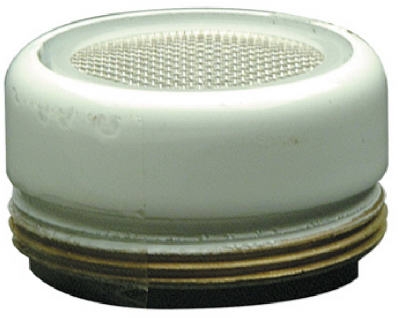 Faucet Aerator, Male, White, 15/16-In. x 27-Thread