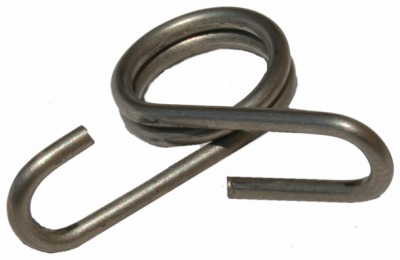 Electric Fence Clip, Rod Post, Stainless Steel, .375-In., 20-Pk.