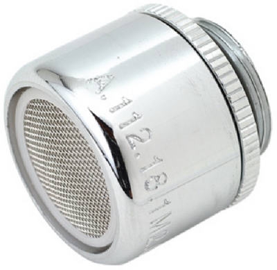 Faucet Aerator, Male, Chrome Finish, 11/16-In. x 27-Thread