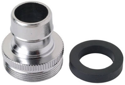 Faucet Adaptor Snap Fitting, 55/64-In. x 27