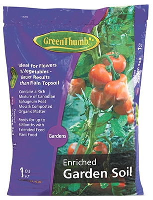 Enriched Garden Soil, 1-Cu. Ft.