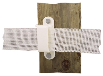 Electric Fence Tape Insulator For Wood Posts + Insulators