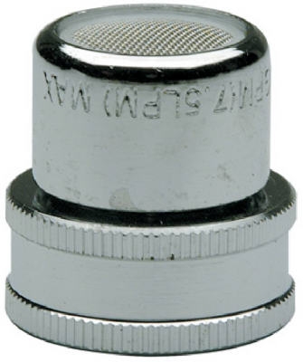 Faucet Aerator, Female, Chrome-Plated Brass, 3/4-In. Garden Hose