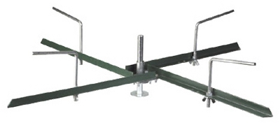 Electric Fence Wire Dereeler With Brake, Knock-Down Style