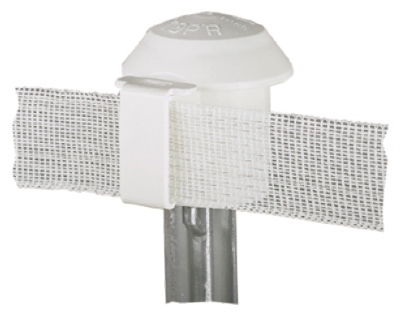 Electric Fence T-Post Safety Cap, White, 10-Pk.